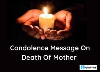 Condolence message on death of mother in Hindi