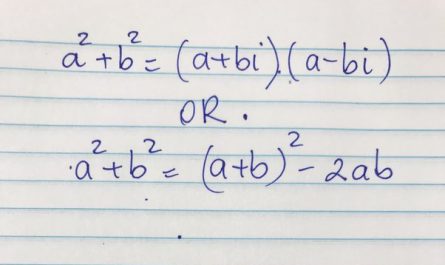 a2+b2 formula